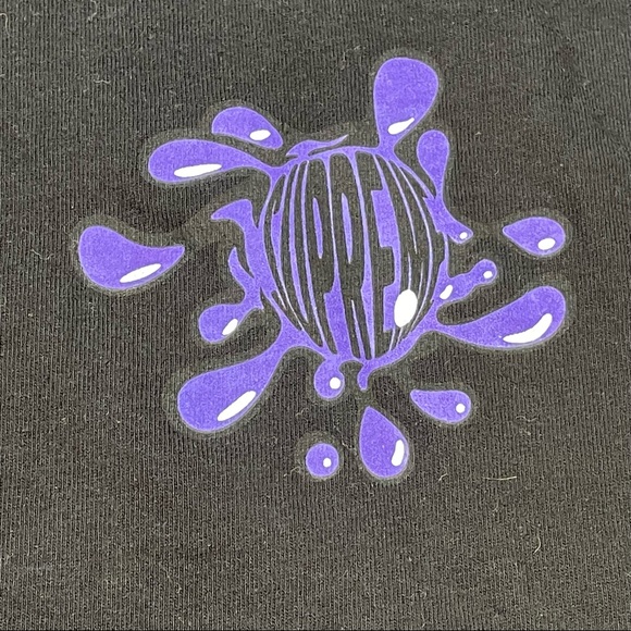 Supreme Black Color 2 Sided Splat Logo Mens XL T-Shirt - Picture 2 of 6